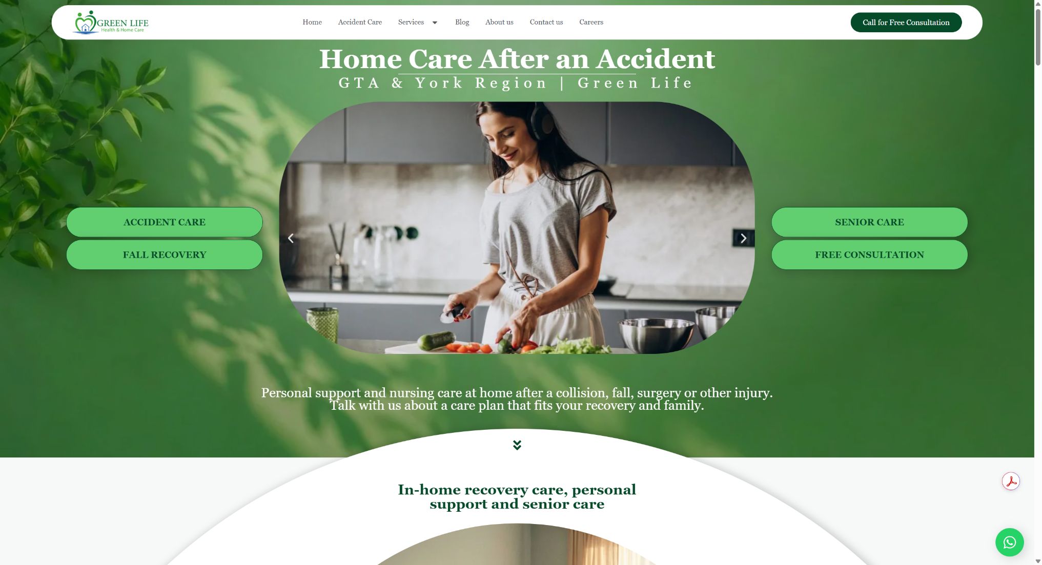 Green Life website screenshot